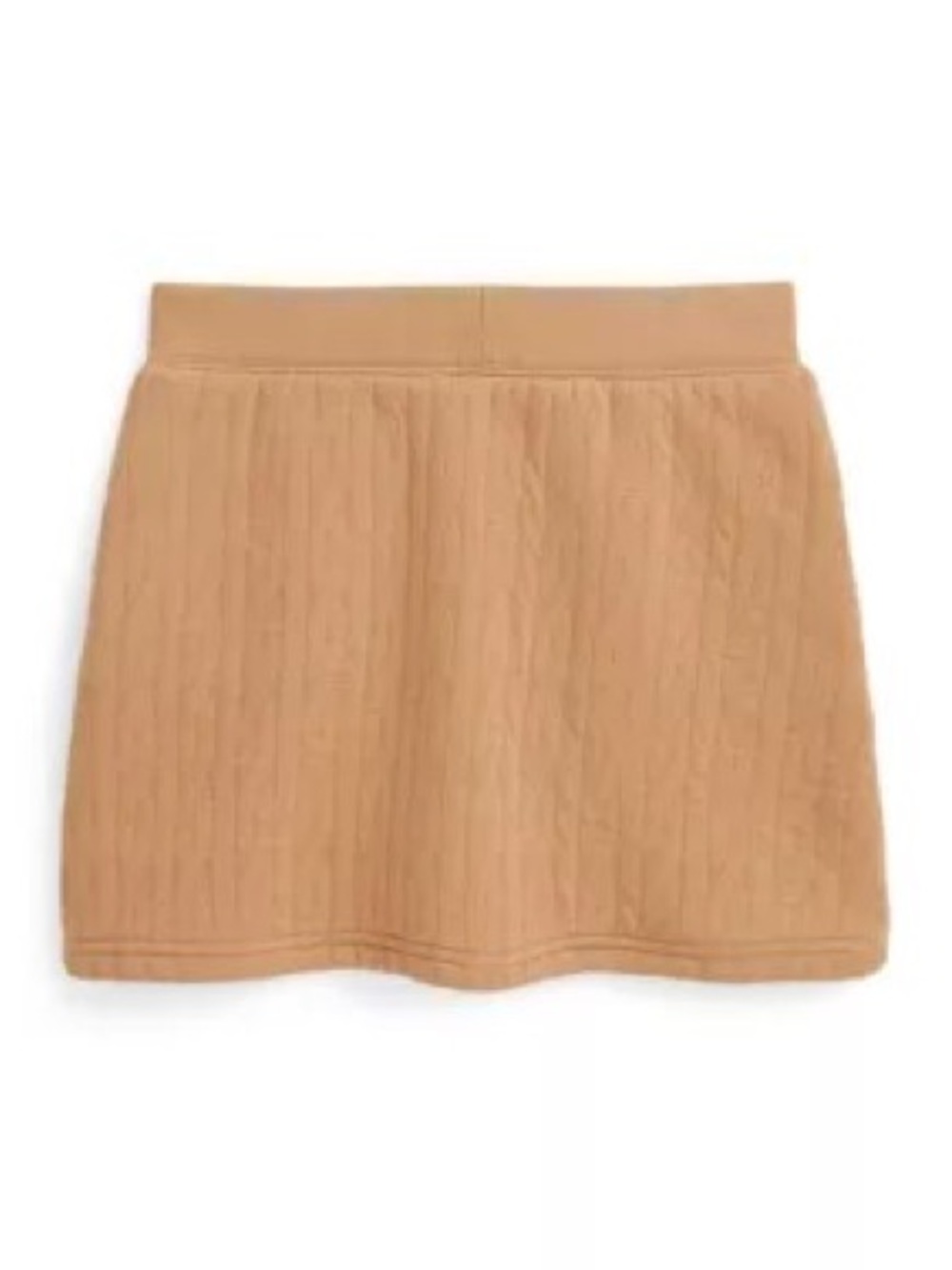 Polo by Ralph Lauren Girls Camel Knit A-Line Skirt